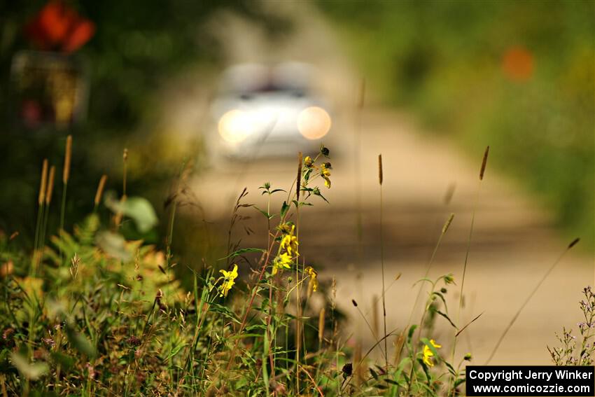 Georgie Megennis / Michael Szewczyk Ford Fiesta Rally3 on SS3, Refuge I.