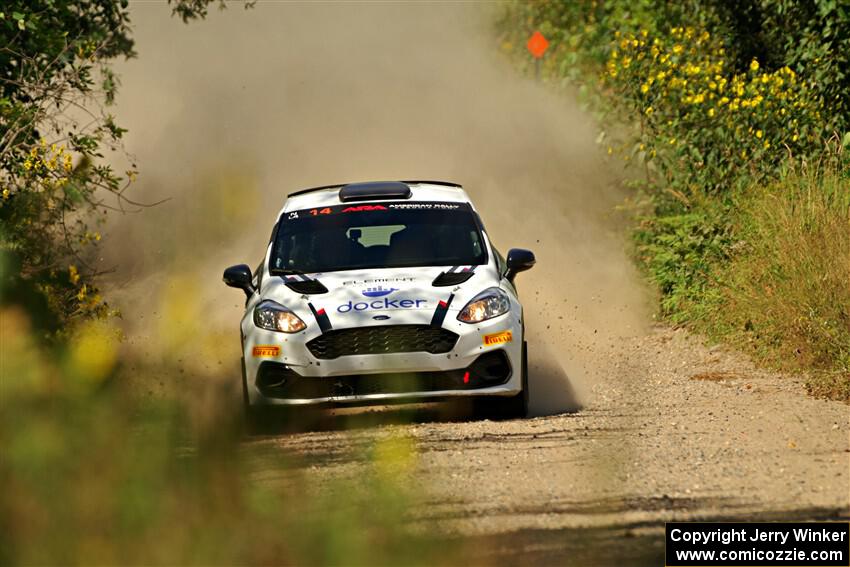Georgie Megennis / Michael Szewczyk Ford Fiesta Rally3 on SS3, Refuge I.
