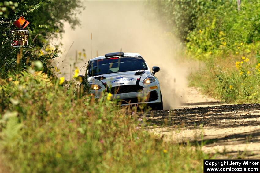Georgie Megennis / Michael Szewczyk Ford Fiesta Rally3 on SS3, Refuge I.
