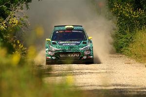 Alastair Scully / Stefan Trajkov Hyundai i20 R5 on SS3, Refuge I.