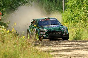 Alastair Scully / Stefan Trajkov Hyundai i20 R5 on SS3, Refuge I.