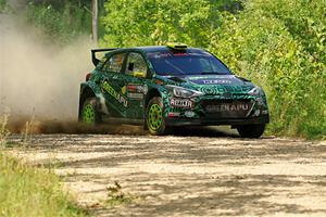 Alastair Scully / Stefan Trajkov Hyundai i20 R5 on SS3, Refuge I.
