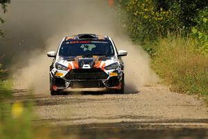 Cameron Steely / Steve Harrell Ford Focus RS on SS3, Refuge I.