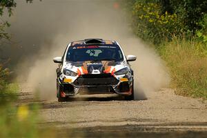 Cameron Steely / Steve Harrell Ford Focus RS on SS3, Refuge I.