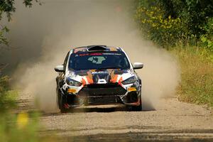 Cameron Steely / Steve Harrell Ford Focus RS on SS3, Refuge I.