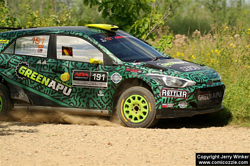 Alastair Scully / Stefan Trajkov Hyundai i20 R5 on SS3, Refuge I.