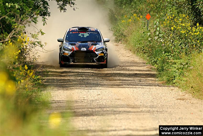 Cameron Steely / Steve Harrell Ford Focus RS on SS3, Refuge I.