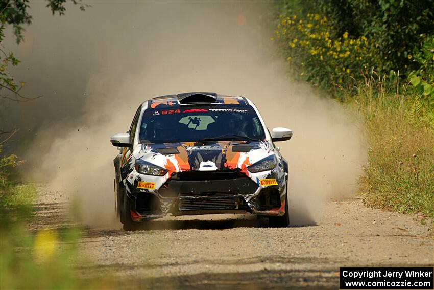 Cameron Steely / Steve Harrell Ford Focus RS on SS3, Refuge I.