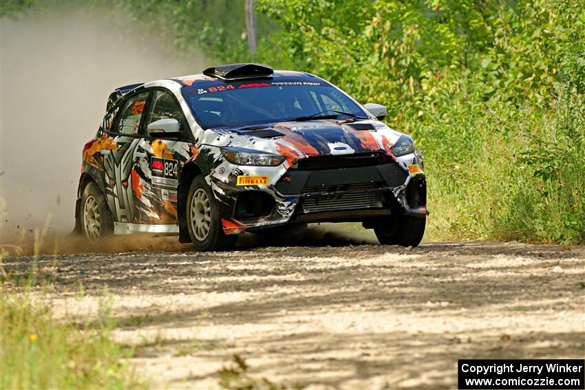 Cameron Steely / Steve Harrell Ford Focus RS on SS3, Refuge I.