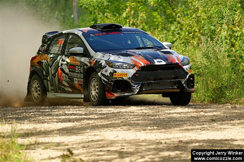 Cameron Steely / Steve Harrell Ford Focus RS on SS3, Refuge I.