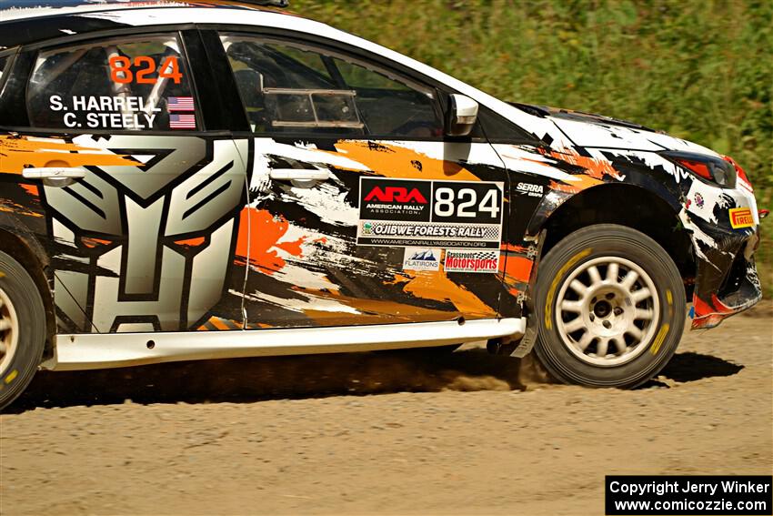 Cameron Steely / Steve Harrell Ford Focus RS on SS3, Refuge I.