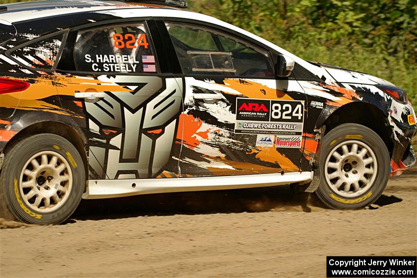 Cameron Steely / Steve Harrell Ford Focus RS on SS3, Refuge I.