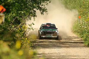 Seamus Burke / Gary McElhinney Ford Escort Mk II on SS3, Refuge I.