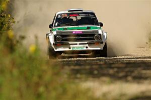 Seamus Burke / Gary McElhinney Ford Escort Mk II on SS3, Refuge I.