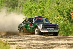 Seamus Burke / Gary McElhinney Ford Escort Mk II on SS3, Refuge I.