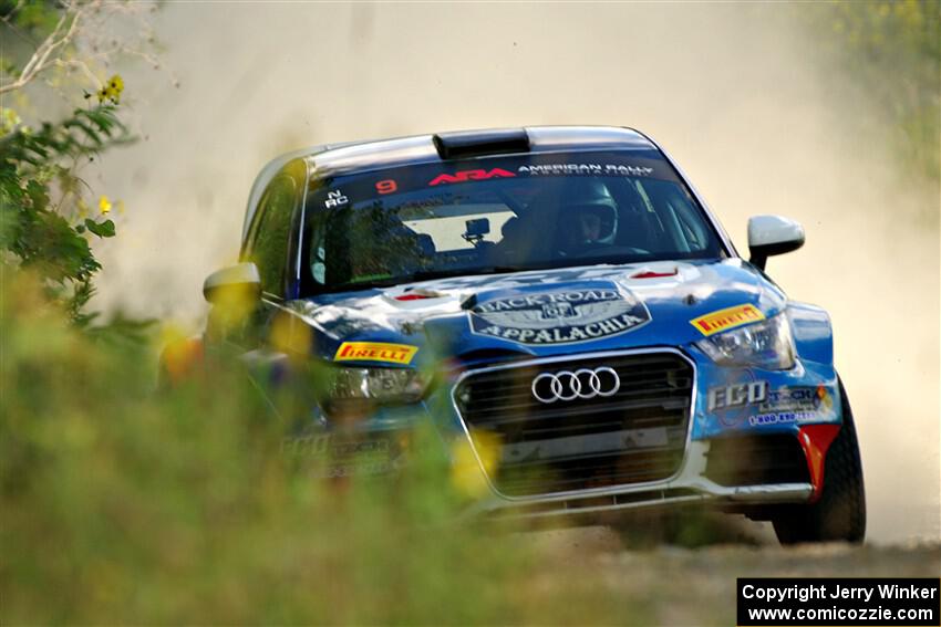 Roberto Yglesias / David Ma Audi A1 Maxx Rally on SS3, Refuge I.