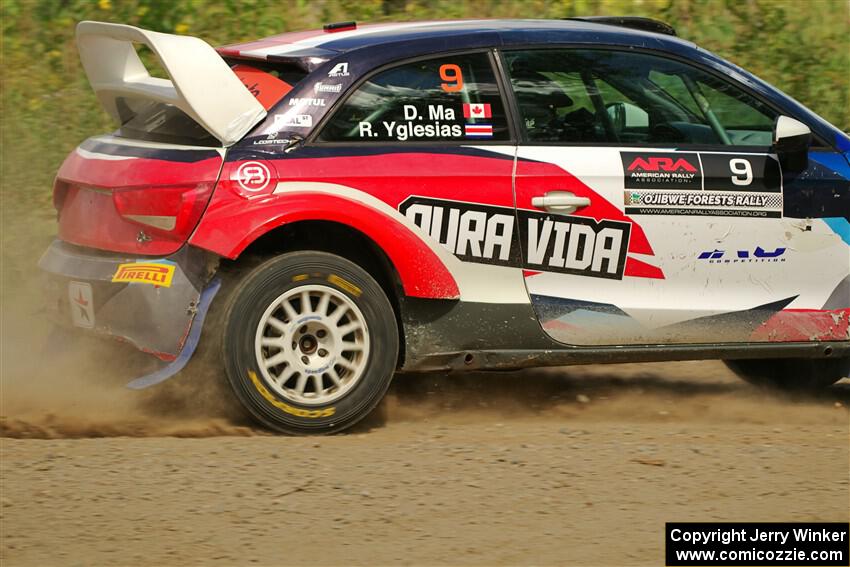Roberto Yglesias / David Ma Audi A1 Maxx Rally on SS3, Refuge I.