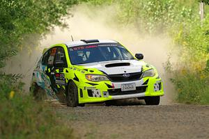 Vincent Trudel / Glen Ray Subaru WRX STi on SS3, Refuge I.