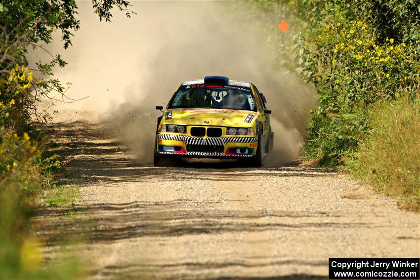 Matt Nykanen / Lars Anderson BMW 328i on SS3, Refuge I.