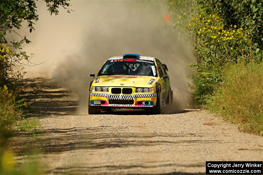 Matt Nykanen / Lars Anderson BMW 328i on SS3, Refuge I.