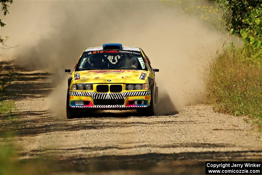 Matt Nykanen / Lars Anderson BMW 328i on SS3, Refuge I.