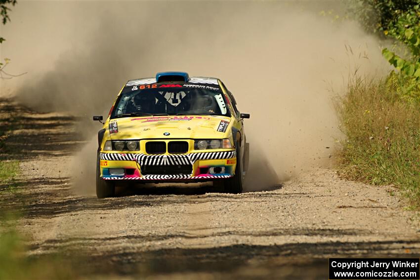 Matt Nykanen / Lars Anderson BMW 328i on SS3, Refuge I.