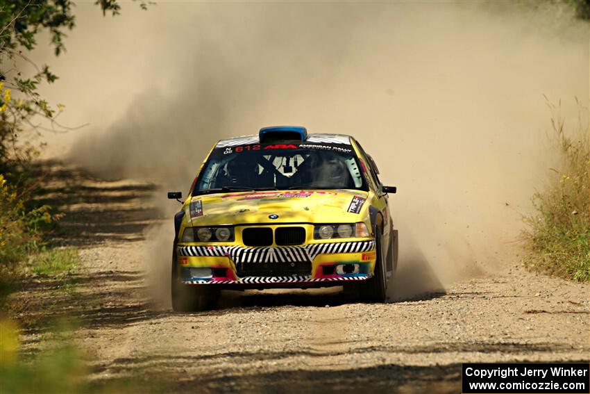 Matt Nykanen / Lars Anderson BMW 328i on SS3, Refuge I.