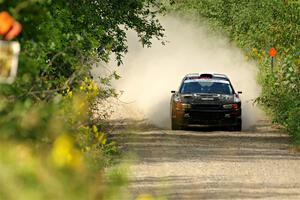 Dusty Peterke / Robert Judge Subaru Impreza on SS3, Refuge I.