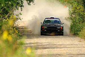 Dusty Peterke / Robert Judge Subaru Impreza on SS3, Refuge I.