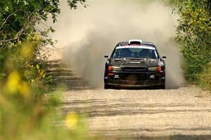 Dusty Peterke / Robert Judge Subaru Impreza on SS3, Refuge I.