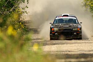 Dusty Peterke / Robert Judge Subaru Impreza on SS3, Refuge I.