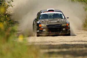 Dusty Peterke / Robert Judge Subaru Impreza on SS3, Refuge I.