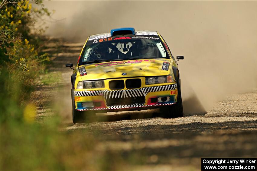 Matt Nykanen / Lars Anderson BMW 328i on SS3, Refuge I.
