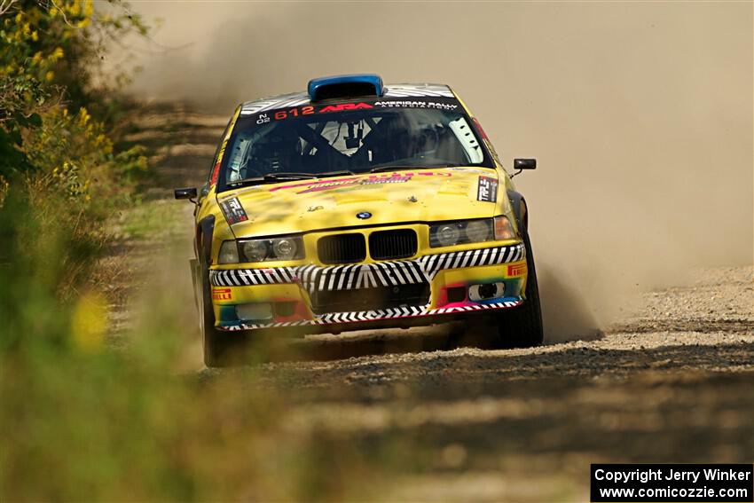 Matt Nykanen / Lars Anderson BMW 328i on SS3, Refuge I.