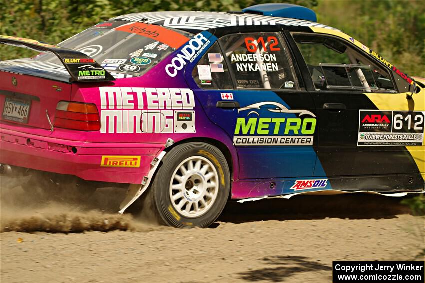 Matt Nykanen / Lars Anderson BMW 328i on SS3, Refuge I.