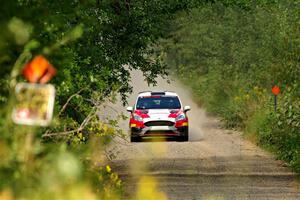 Madelyn Tabor / Sophia McKee Ford Fiesta Rally3 on SS3, Refuge I.