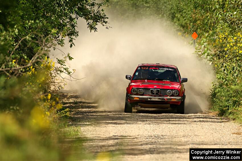 Levi Johnson / Griffin Johnson BMW 325e on SS3, Refuge I.