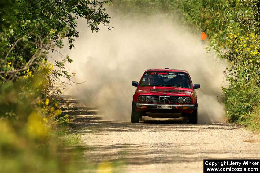 Levi Johnson / Griffin Johnson BMW 325e on SS3, Refuge I.