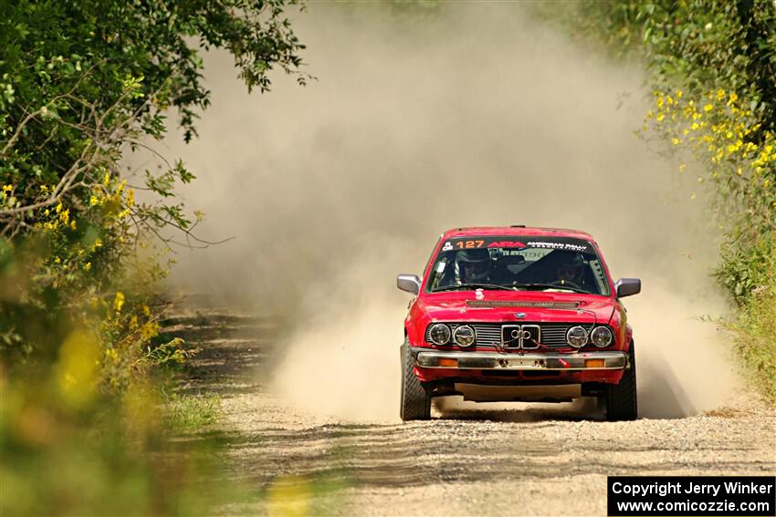 Levi Johnson / Griffin Johnson BMW 325e on SS3, Refuge I.