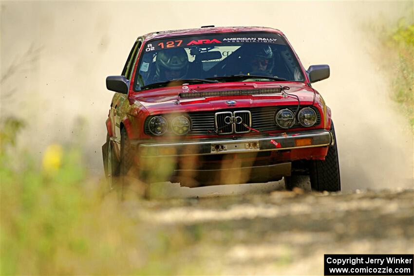 Levi Johnson / Griffin Johnson BMW 325e on SS3, Refuge I.