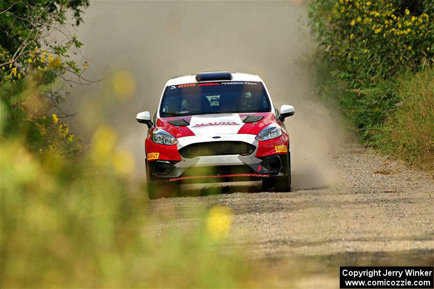 Madelyn Tabor / Sophia McKee Ford Fiesta Rally3 on SS3, Refuge I.