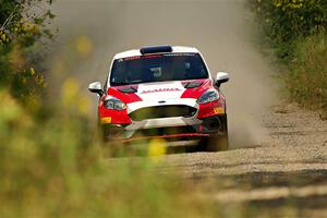 Madelyn Tabor / Sophia McKee Ford Fiesta Rally3 on SS3, Refuge I.