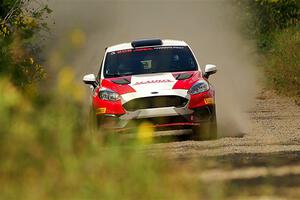 Madelyn Tabor / Sophia McKee Ford Fiesta Rally3 on SS3, Refuge I.