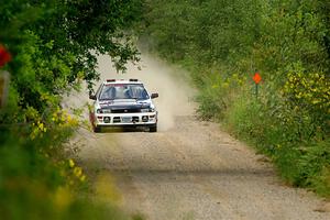 Aidan Hicks / John Hicks Subaru Impreza Wagon on SS3, Refuge I.