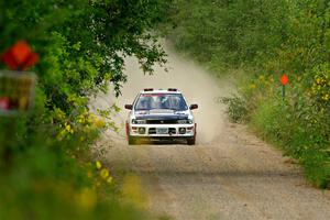 Aidan Hicks / John Hicks Subaru Impreza Wagon on SS3, Refuge I.