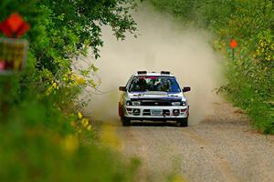 Aidan Hicks / John Hicks Subaru Impreza Wagon on SS3, Refuge I.