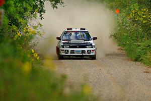 Aidan Hicks / John Hicks Subaru Impreza Wagon on SS3, Refuge I.