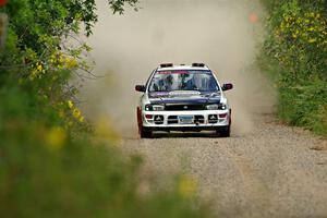 Aidan Hicks / John Hicks Subaru Impreza Wagon on SS3, Refuge I.