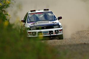 Aidan Hicks / John Hicks Subaru Impreza Wagon on SS3, Refuge I.
