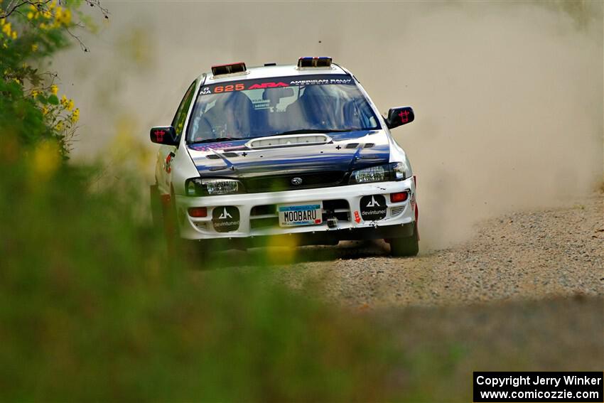 Aidan Hicks / John Hicks Subaru Impreza Wagon on SS3, Refuge I.
